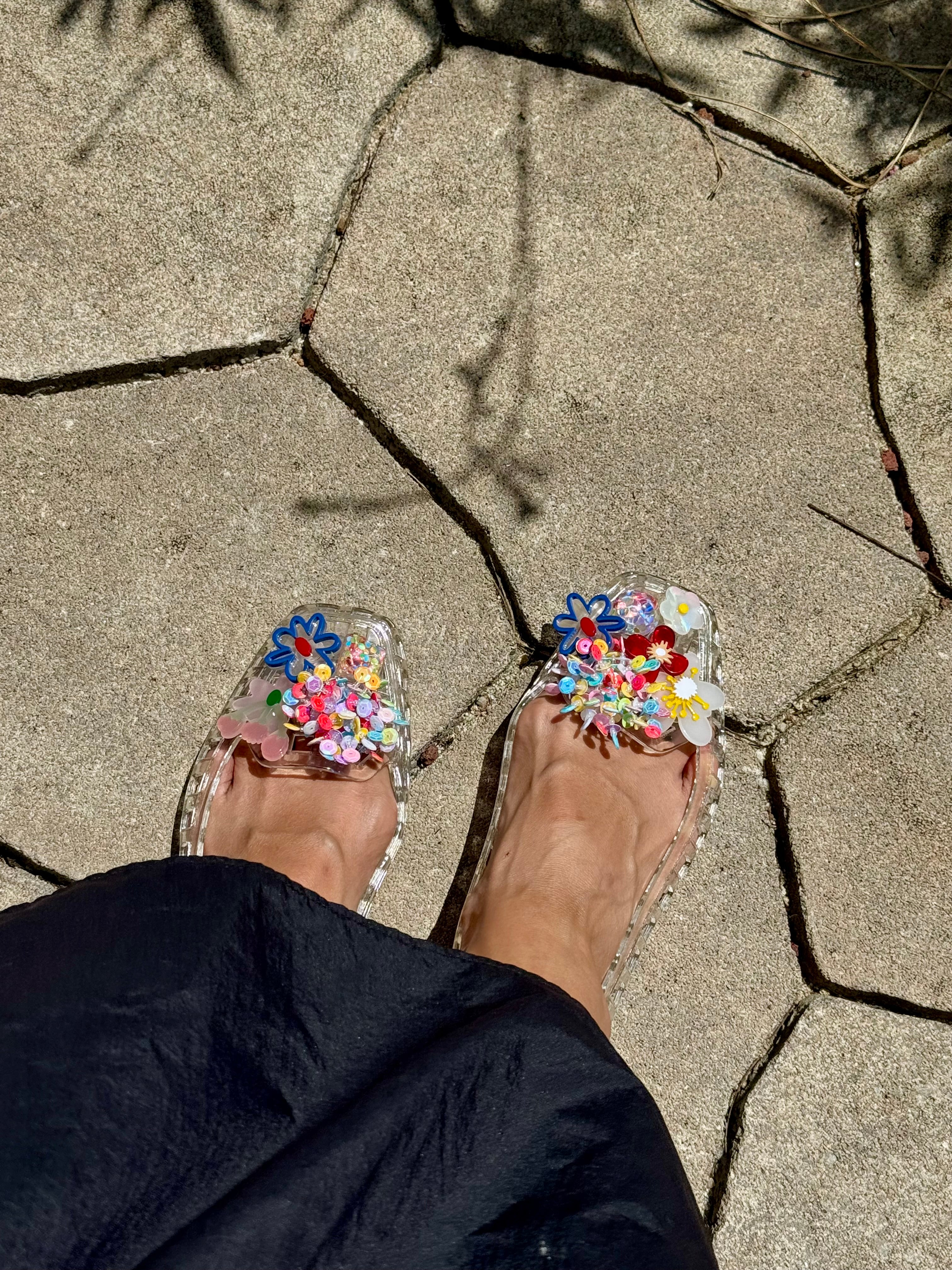 Colorful Garden Shoe Charms