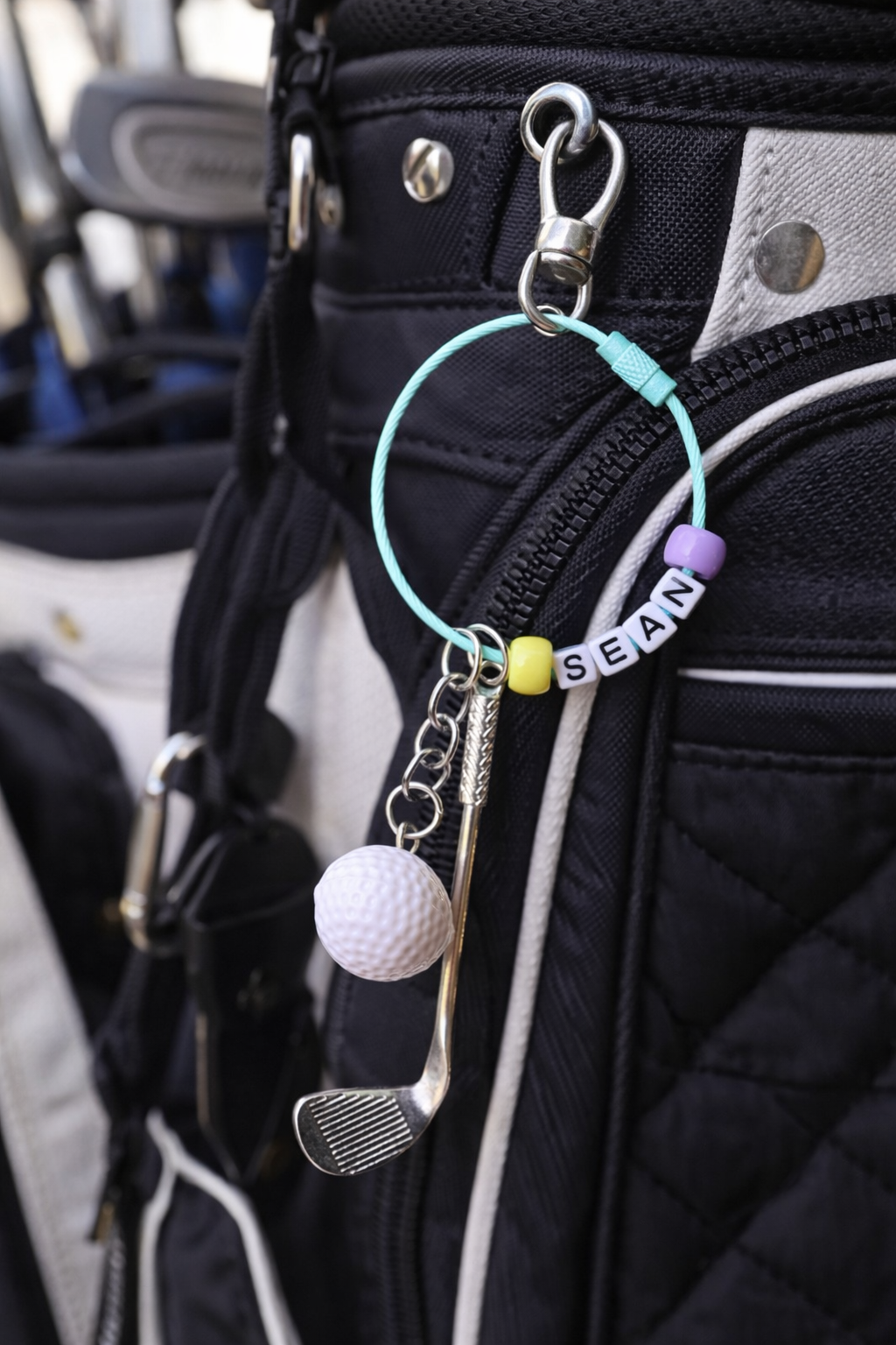Personalized Sports Keyring