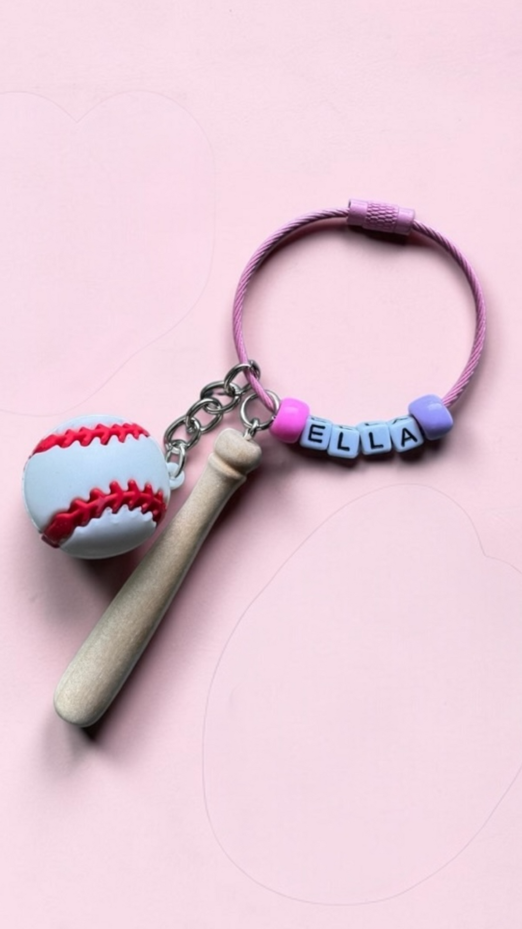 Personalized Sports Keyring