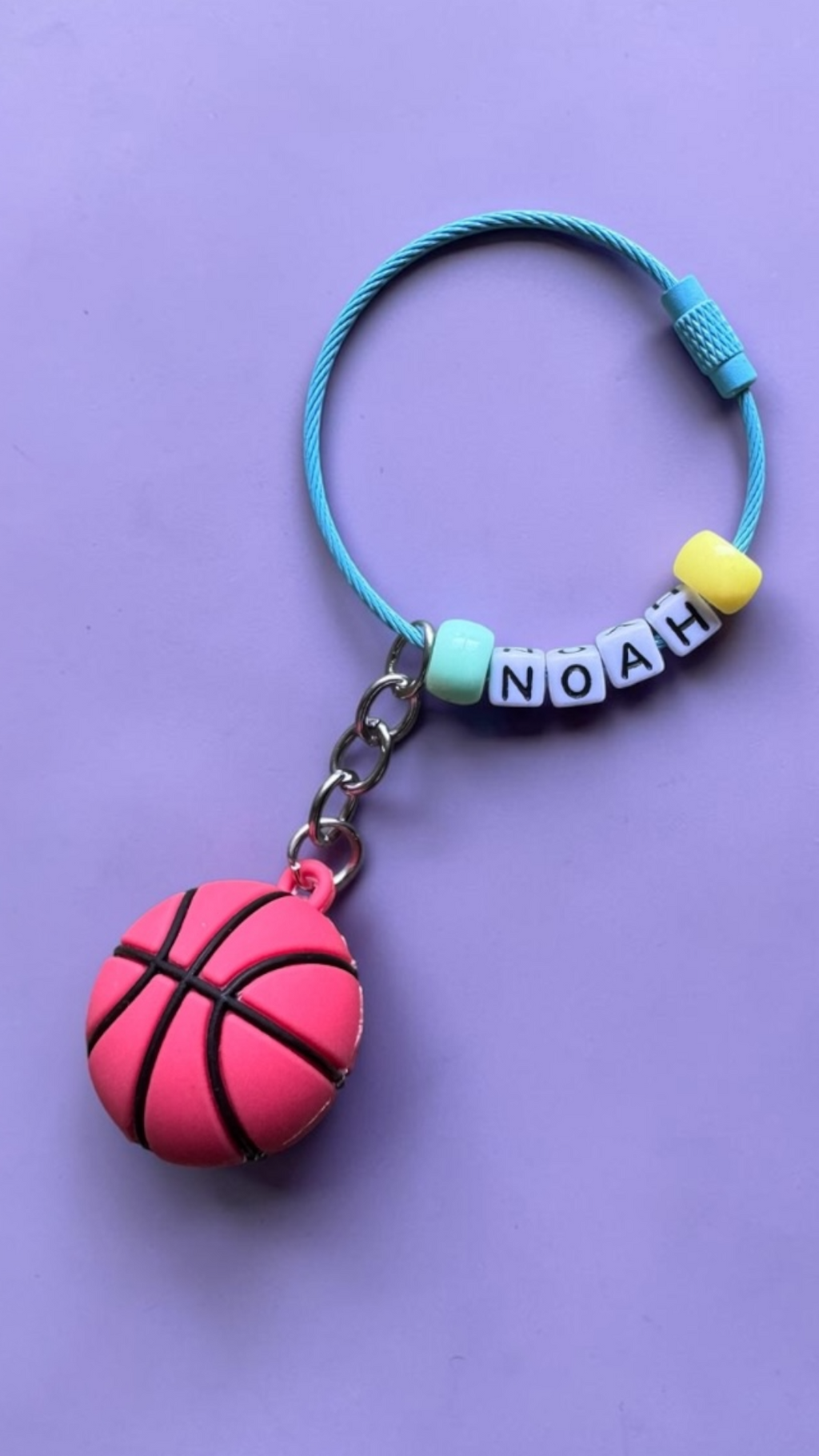 Personalized Sports Keyring