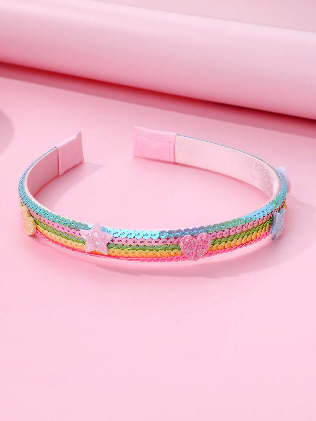 Rainbow Sequin headband