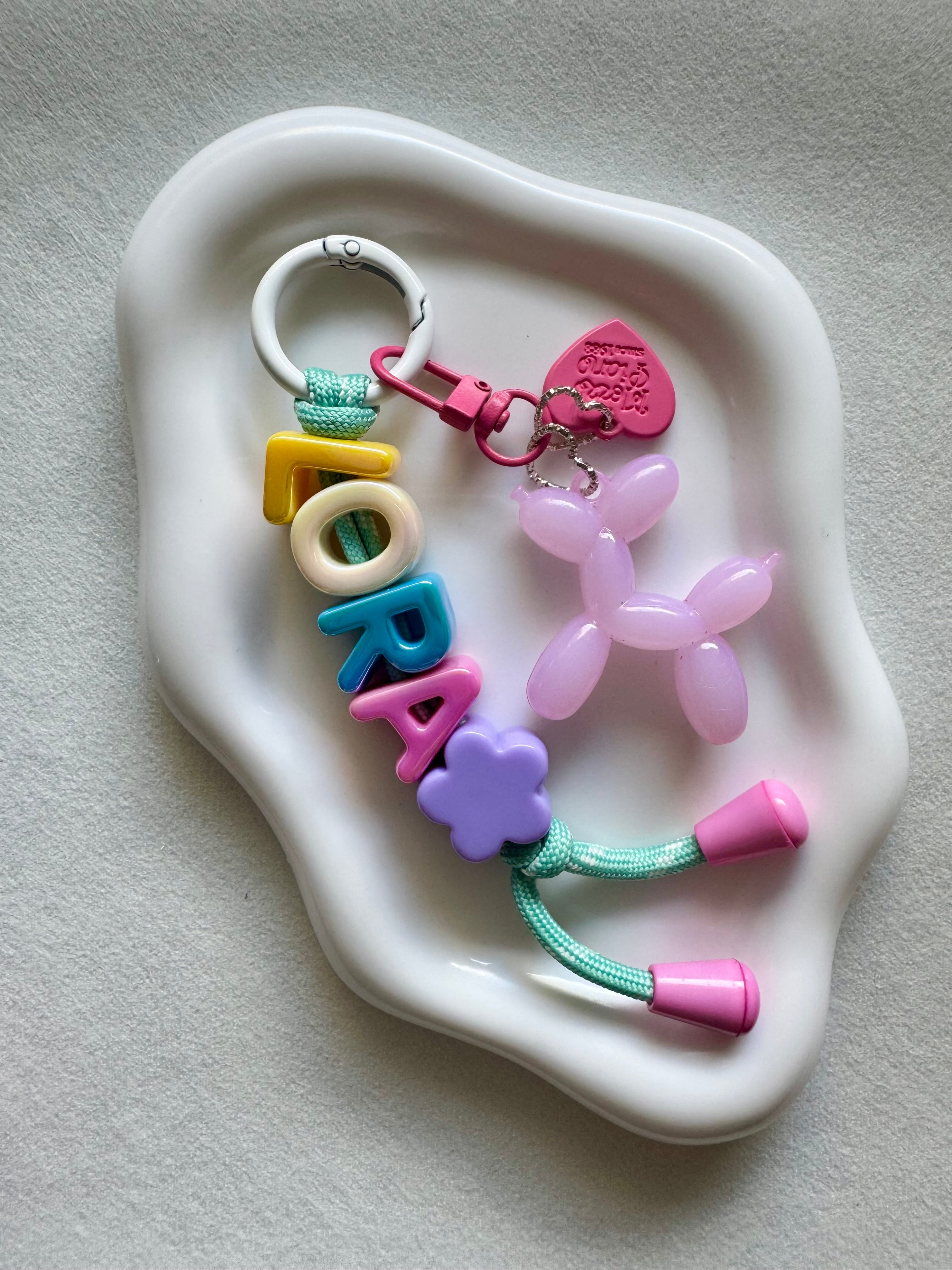 UV Name Keychain