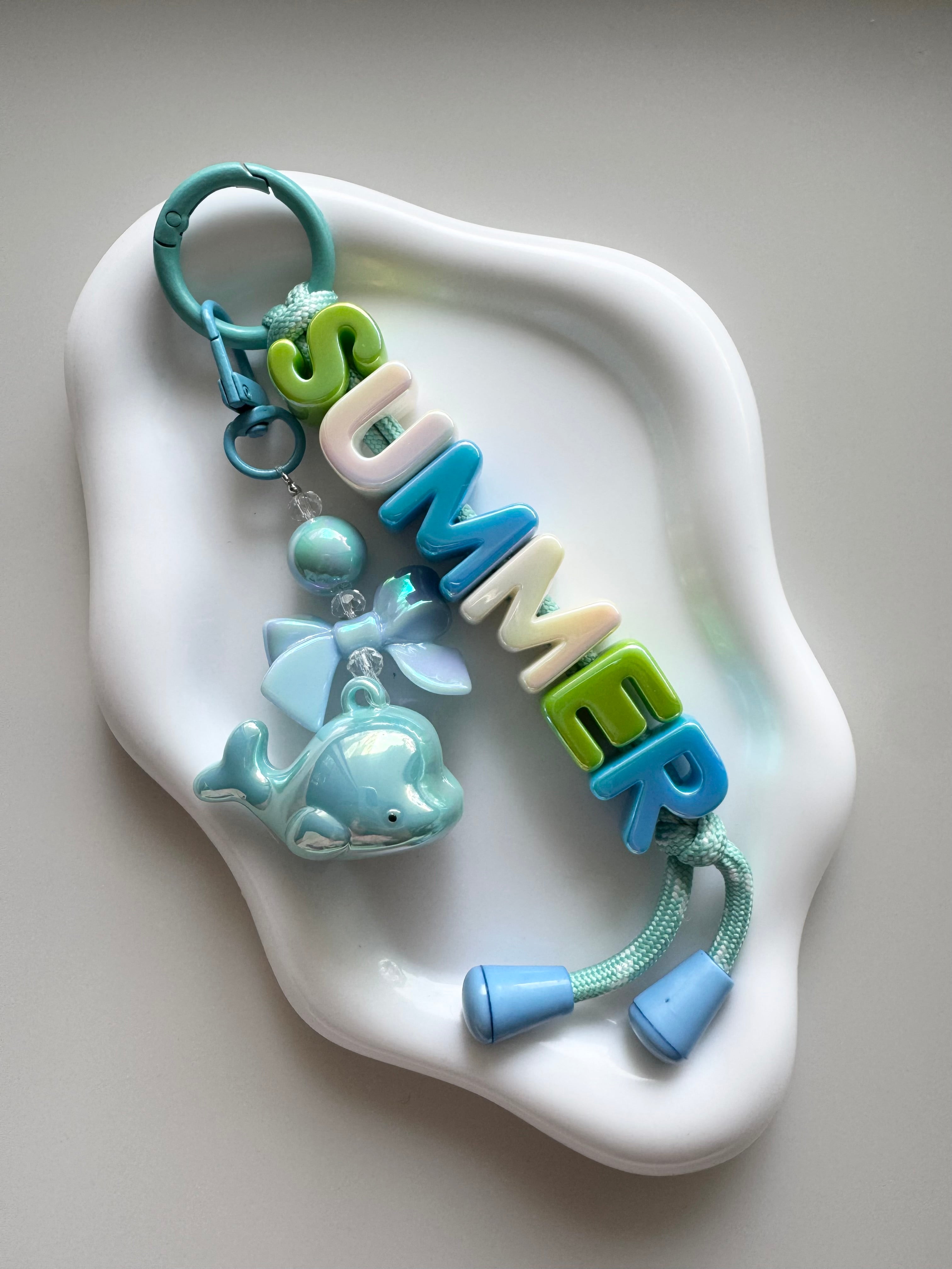 Bow Dolphin Charm
