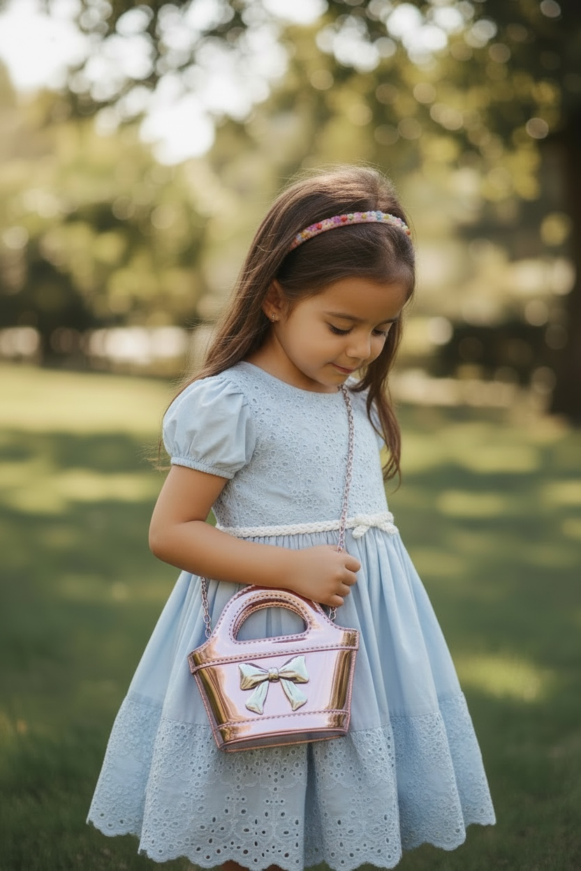 Mini Ribbon Glam Bag