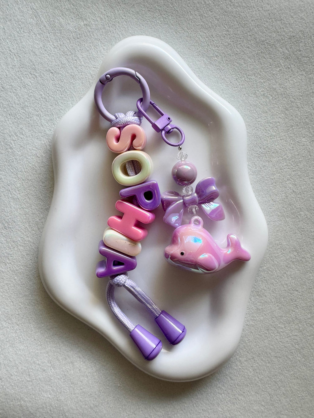 UV Name Keychain