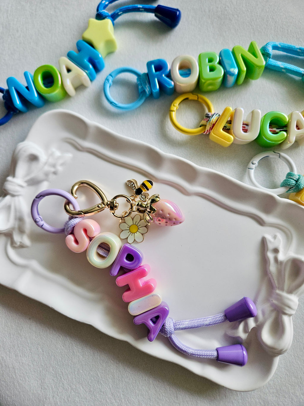 UV Name Keychain