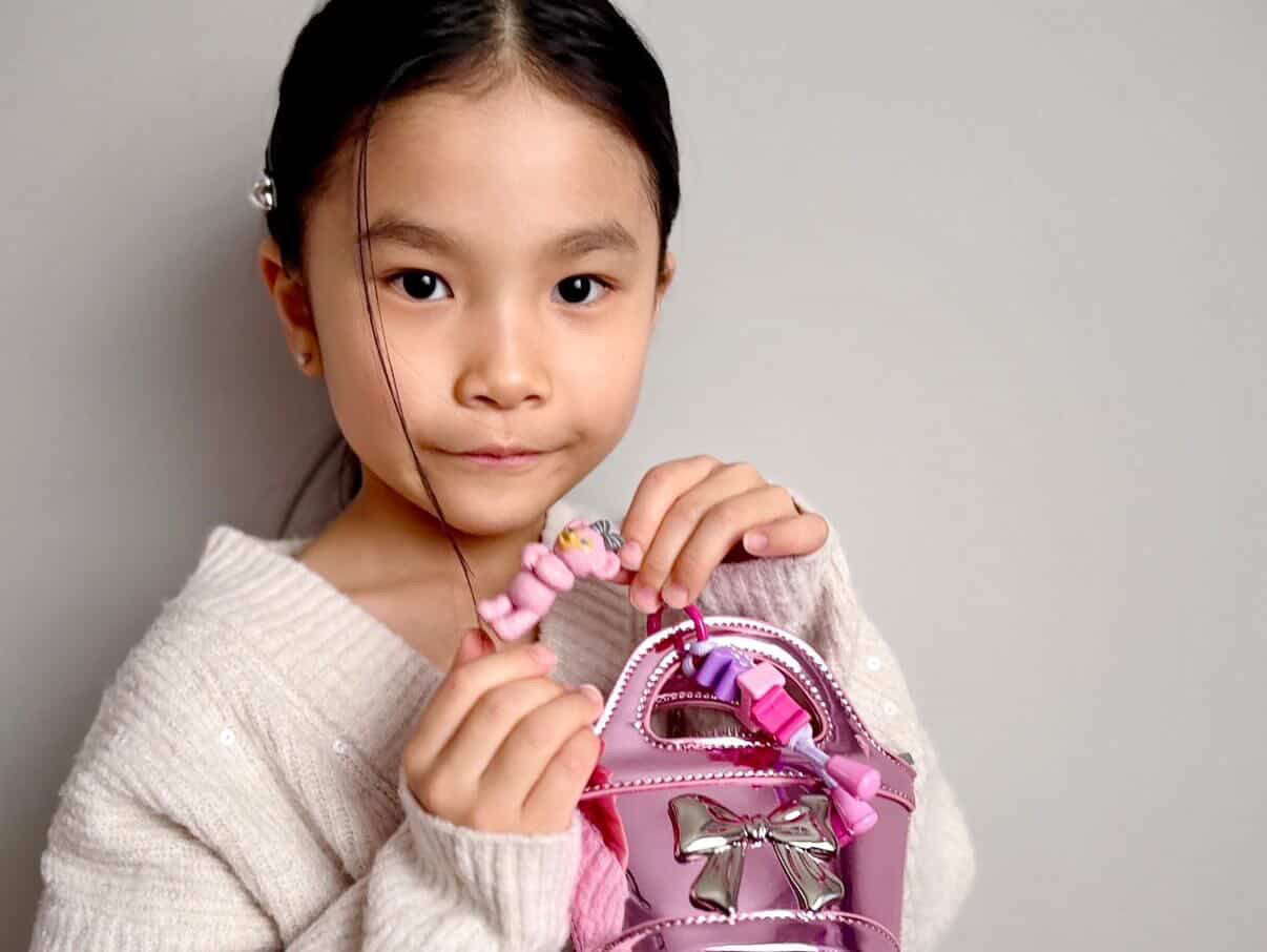 Mini Ribbon Glam Bag