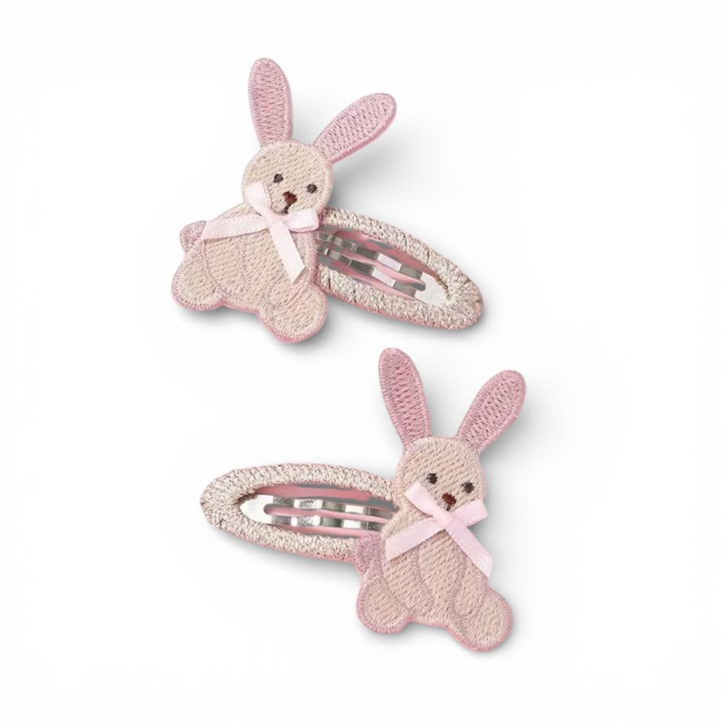 Bunny Hair Clip Set